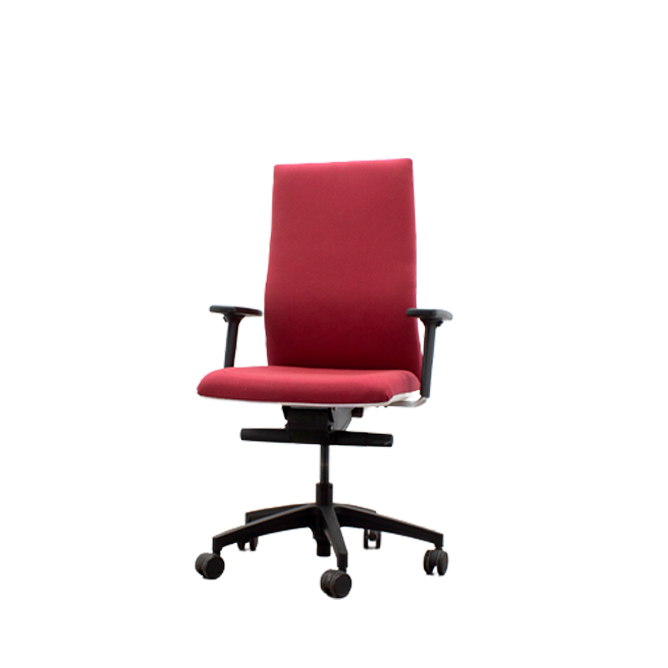 Silla operativa Touch Formas 5 carcasa blanca
