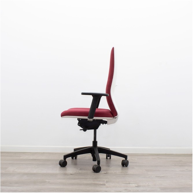 Silla operativa Touch Formas 5 carcasa blanca