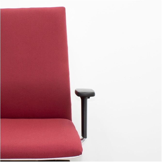 Silla operativa Touch Formas 5 carcasa blanca