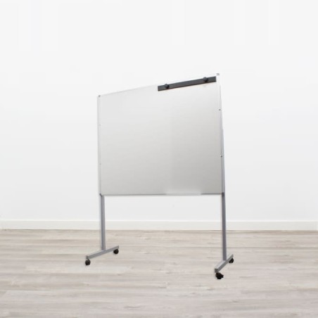 Pizarra con soporte y ruedas 59,5 cm ancho