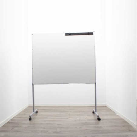 Pizarra con soporte y ruedas 59,5 cm ancho