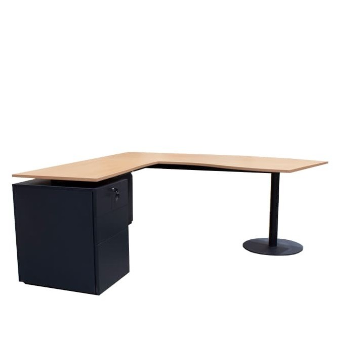 Mesa de dirección con ala (ambas direcciones)