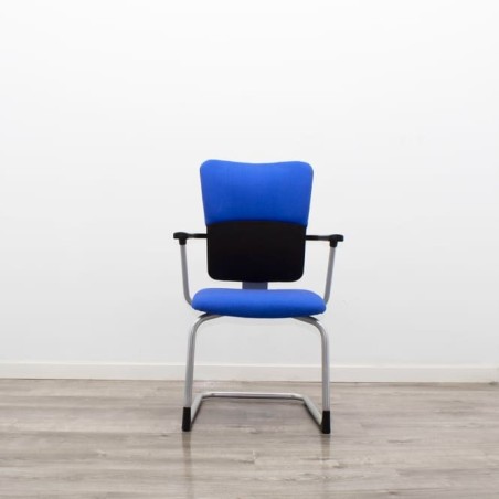 Silla confidente steelcase base patín con brazos - Mercaoficina
