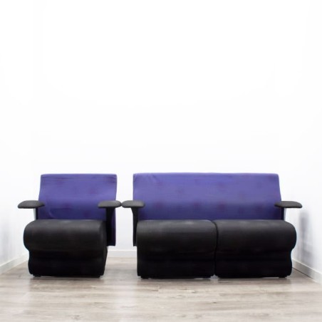 Conjunto sofá 2 plazas y sillón