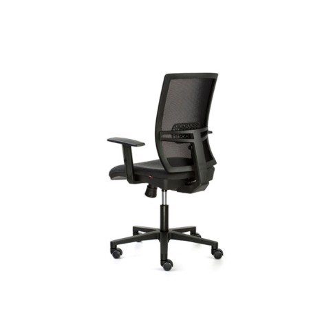 Silla operativa sistema sincro con respaldo de malla