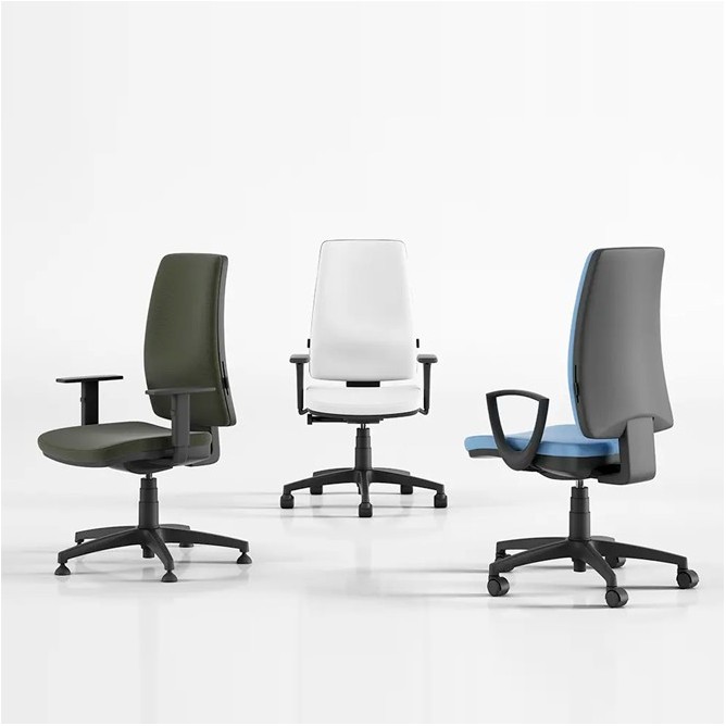 Silla operativa ergonómica completamente personalizable