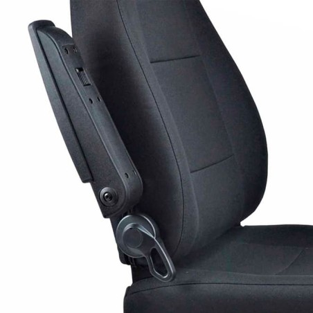 Silla operativa XXL en negro