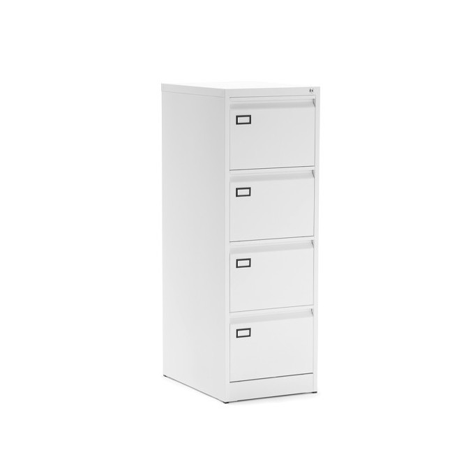 Archivador metálico Denver en blanco o gris con 4 cajones multiformato