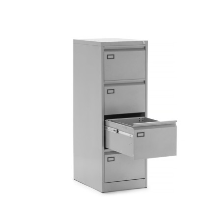 Archivador metálico Denver en blanco o gris con 4 cajones multiformato