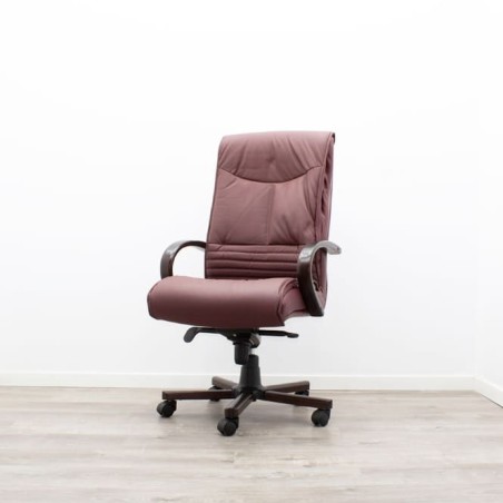 Silla direccion napel negro brazos fijos respaldo alto