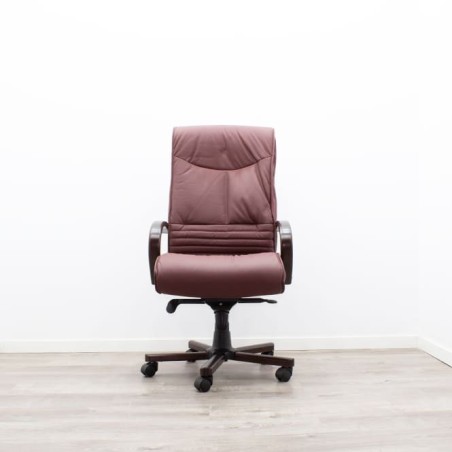 Silla direccion napel negro brazos fijos respaldo alto