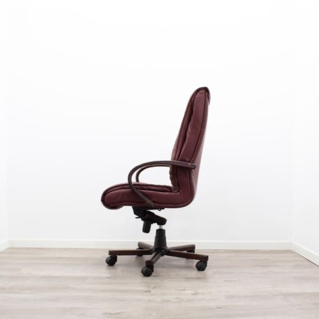 Silla direccion napel negro brazos fijos respaldo alto