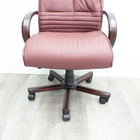 Silla direccion napel negro brazos fijos respaldo alto