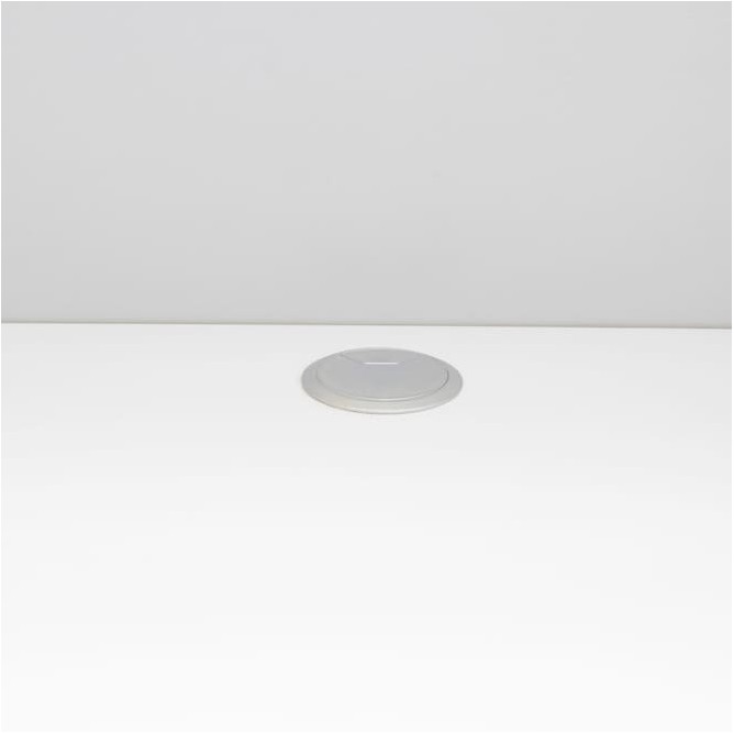 Recepción dos colores con mostrador y mesa pata tubular - Mercaoficina