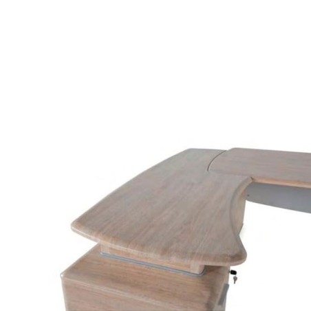 Mesa de dirección curva