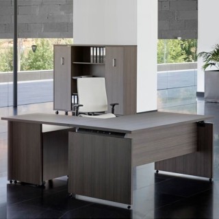 Mesa de dirección Ceres con credenza 2