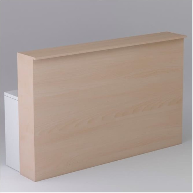 Mostrador con mesa pata panel