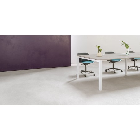 Mesa operativa en varios tamaños y colores, Mercaoficina