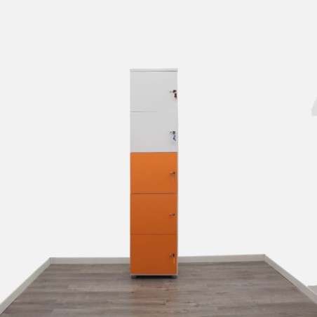 Consigna de 1 cuerpo con 5 puertas (varios colores)