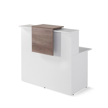 Mostrador recto en blanco y varios acabados