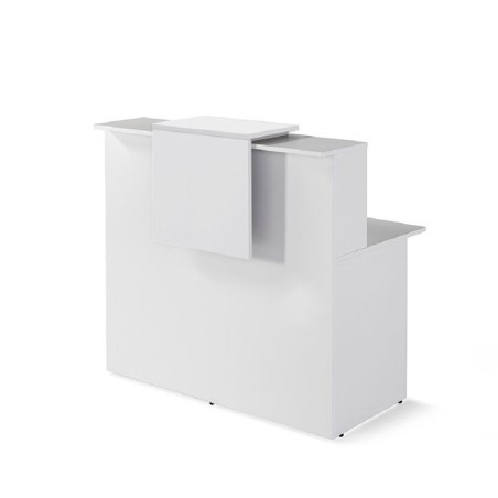 Mostrador recto en blanco y varios acabados