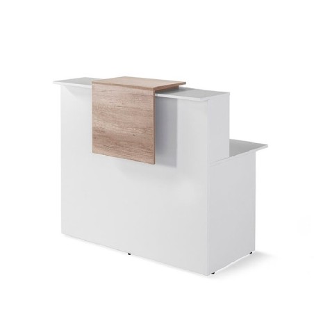 Mostrador recto en blanco y varios acabados