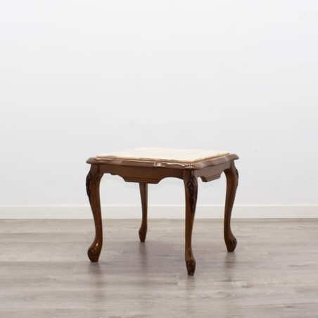 Mesa de rincón en madera en nogal