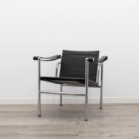Silla de espera base cromada (tapizado varios colores)