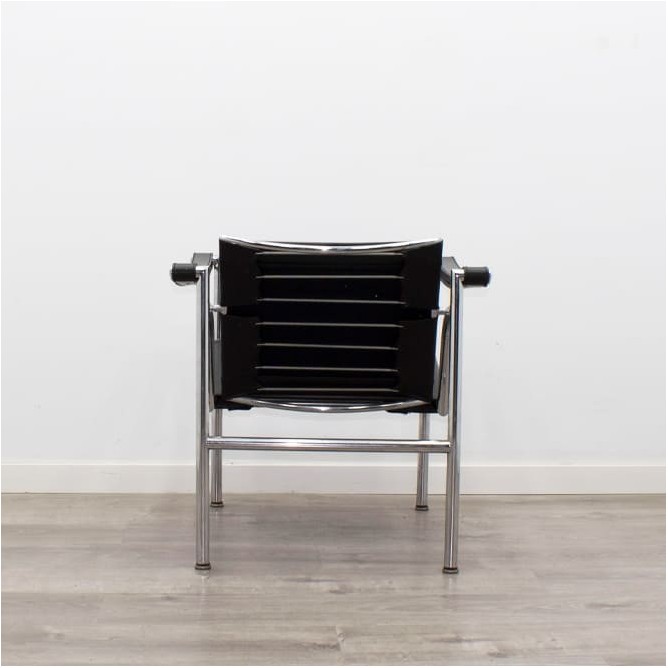 Silla de espera base cromada (tapizado varios colores)