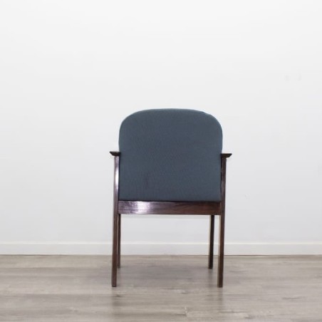Silla clásica 4 patas madera con (tapizado varios colores)