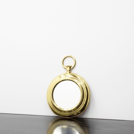 Espejo dorado de pared