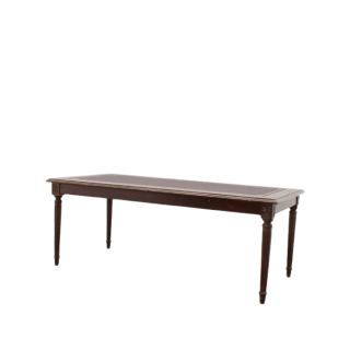 Mesa de centro en madera (tapete en varios colores)