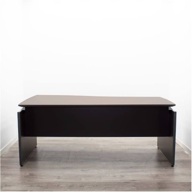 Mesa de dirección en wengué o etimoe con onda