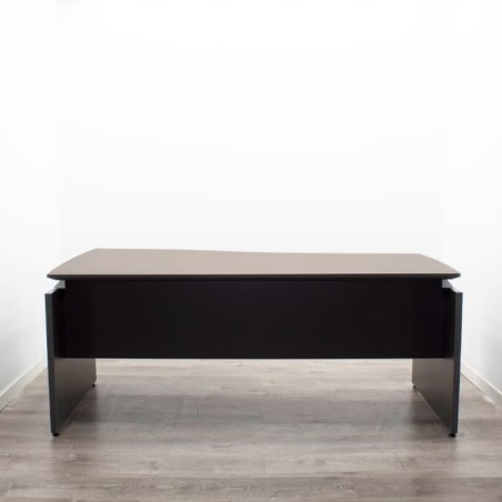 Mesa de dirección en wengué o etimoe con onda