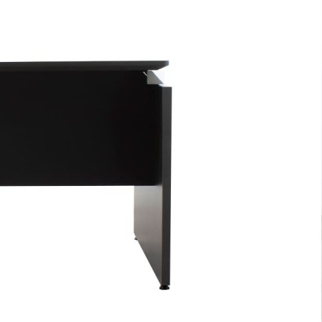 Mesa de dirección en wengué o etimoe con onda