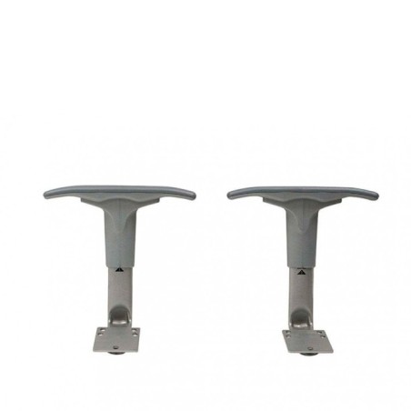 Brazos regulables 13 1D silver nylon gris