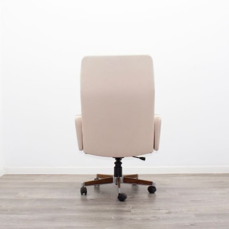 Silla de dirección tapizado en beige
