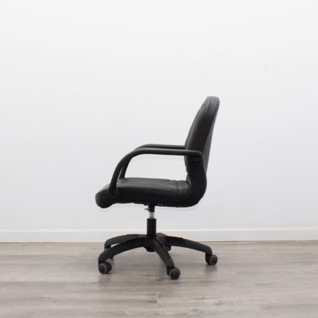 Silla dirección respaldo bajo redondeado