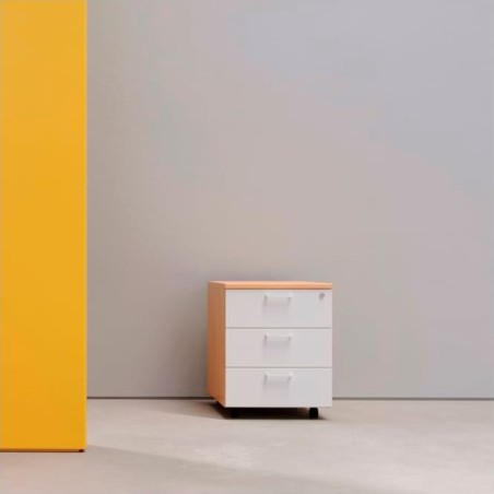 Cajonera cajon y archivo o tres cajones