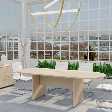 Mesa de reunión Colina ovalada