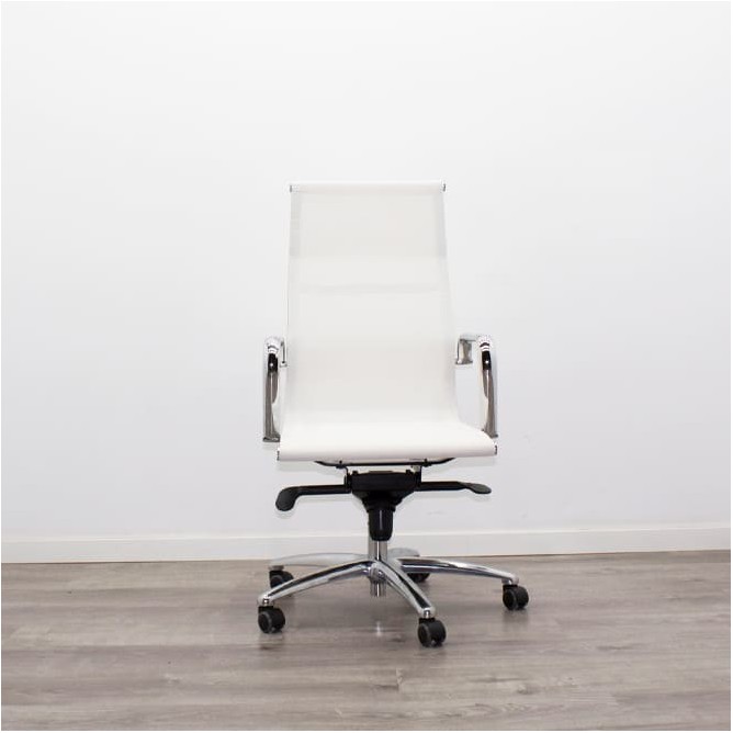 Silla operativa cromada en malla (diferentes colores) - Mercaoficina
