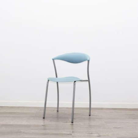 Silla colectividad en PVC de varios colores