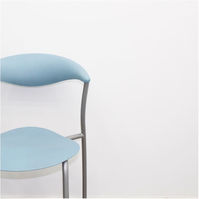 Silla colectividad en PVC de varios colores