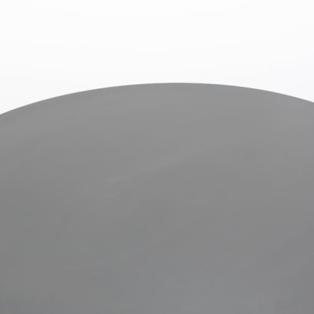 Mesa de reunión redonda en gris antracita