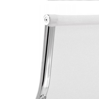 silla confidente malla y base base patin 2