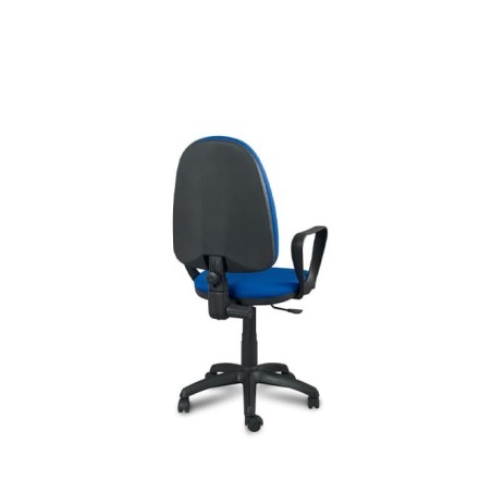 Silla operativa con brazos fijos
