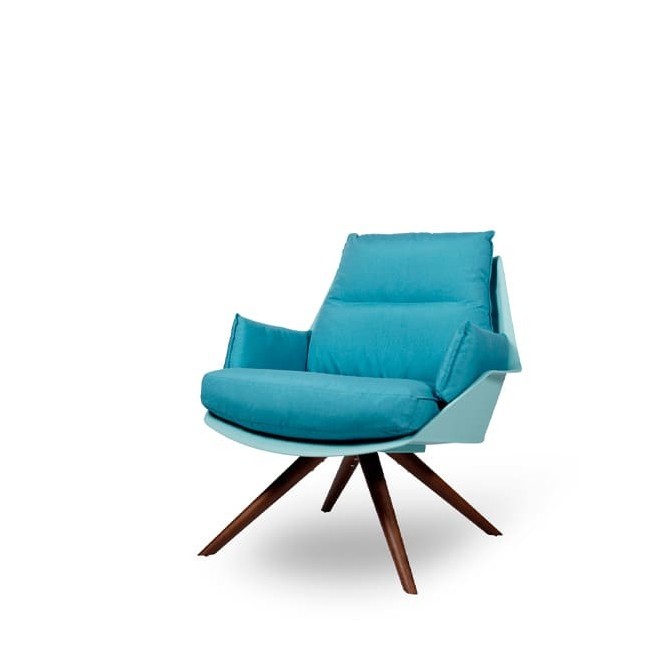 Sillón Anou Wood para exterior o interior