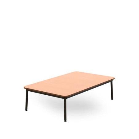 Mesa auxiliar baja HUB rectangular