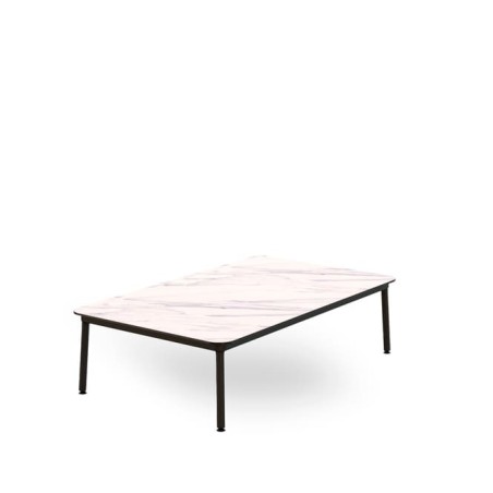 Mesa auxiliar baja HUB rectangular