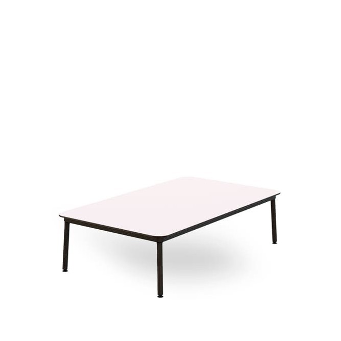 Mesa auxiliar baja HUB rectangular